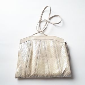 Vintage | Snake Leather Shoulder Bag